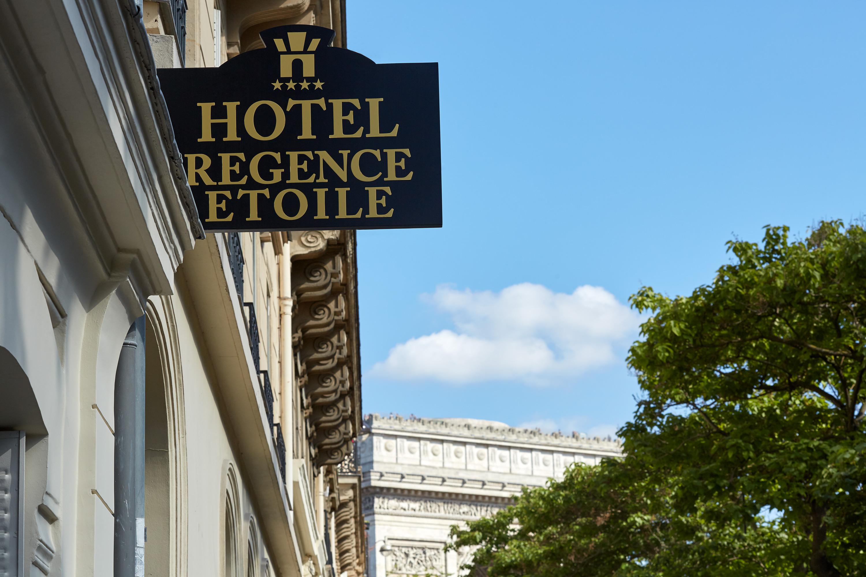 Regence Etoile Hotell Paris Exteriör bild